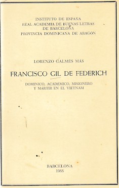 FRANCISCO GIL DE FEDERICH